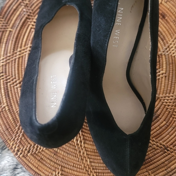 Stylish suede pumps 7 M - Picture 4 of 9